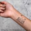 4 x 'Magical Book' Temporary Tattoos (TO00007474)