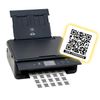 "Naku QR" QR Code Stray Tag (Location Information Email Notice) (Blue)
