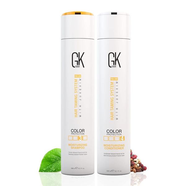 GKhair Moisturizing Shampoo and Conditioner 300ml Duo
