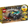 Lego 31101 Creator 3-in-1 Monster Truck Toy Car, Muscle Car, Dragster Construction Kit