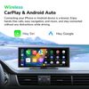 CAM+Portable Android Auto CarPlay 10.2" IPS Touch Car Stereo Radio Bluetooth DVR