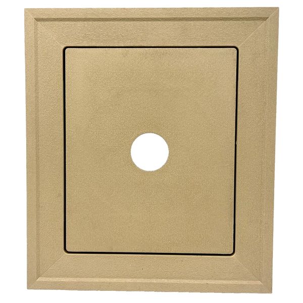 Mounting Block Vinyl Siding Hazelnut Ply Gem UNIBLOCK 260 Porch Light J Block