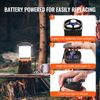 Portable LED Camping Lantern Light Lamp Battery Powered 1000LM Super Bright