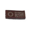HCS Ausrüstungs GmbH Embroidered Velcro Patch Blood Group A/B/AB/O+ Positive Set of 2