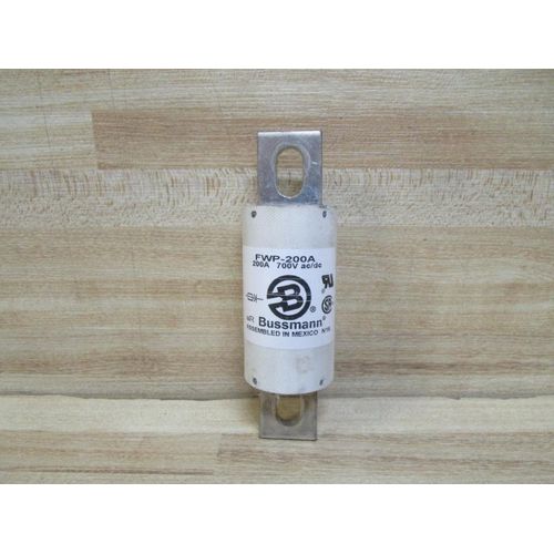 Bussmann FWP-200A (FWP200A), 200 Amp (200A), 700V Fast Blow Cartridge Blade Fuse