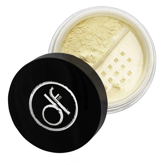 Dermaflage D-Shine Banana Powder - Pore Minimizing Powder Setting Makeup, Anti-Shine, Makeup Translucent Setting Powder, Face Makeup 7g/.24oz