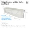 Genuine Replacement Fridge Freezer Middle Bottle Shelf Rack Compatible With LG B318NFA+IX