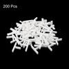 sourcing map 200Pcs Wall Floor Tile Plastic T Shape Spacers Tiling Tools 2mm 1/12" Tile Spacers for Ceramic Tile Installation, White