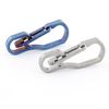 Titanium Multi Tools Keychain Hook EDC Tool Keychain for Hiking Camping Outdoor (Titanium)