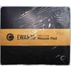EWANTO Office Line Mouse Pad Black with Soft Slide Surface