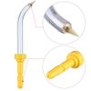 Yaomiao Replacement Tips Compatible with Waterpik 2 Colors Periodontal Tips Dental Water Flosser Tips Replacement Tips Water Flossers (Like WP-100) and Other Oral Irrigators (2 Pieces)