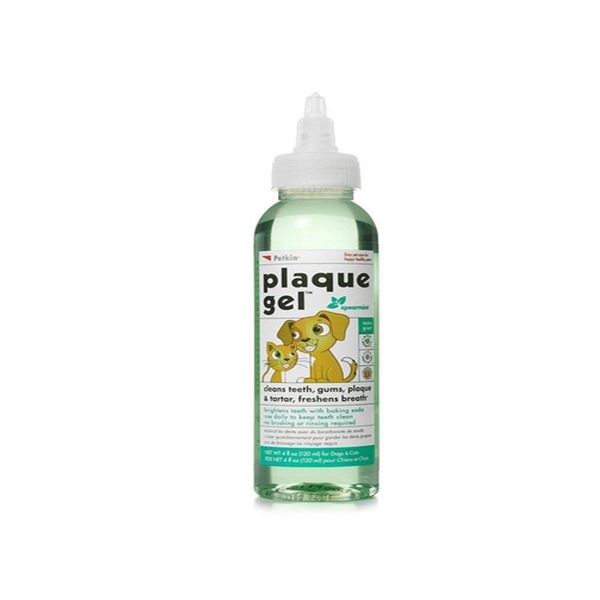 2 X Petkin Plaque Teeth Cleaning Gel - Mint Flavour