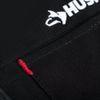 Husky Canvas Bib Tool Work Apron 23 in Quick Release Belt 16-Pocket Black