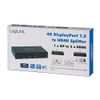 4 K DisplayPort 1.2 LogiLink Splitter 1x DP to 2x HDMI