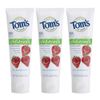 Natural Anticavity Fluoride Children's Toothpaste Silly Strawberry 4.2 Oz 3 Pack