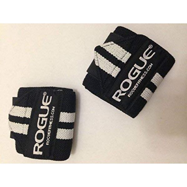 Rogue Fitness Wrist Wraps, Short 12", Black, Power/Weight Lifting