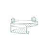 Croydex Rust Free Stick 'N' Lock Plus Combi Basket, Metal, Silver