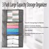 3 Pack Large Capacity Storage Organizer