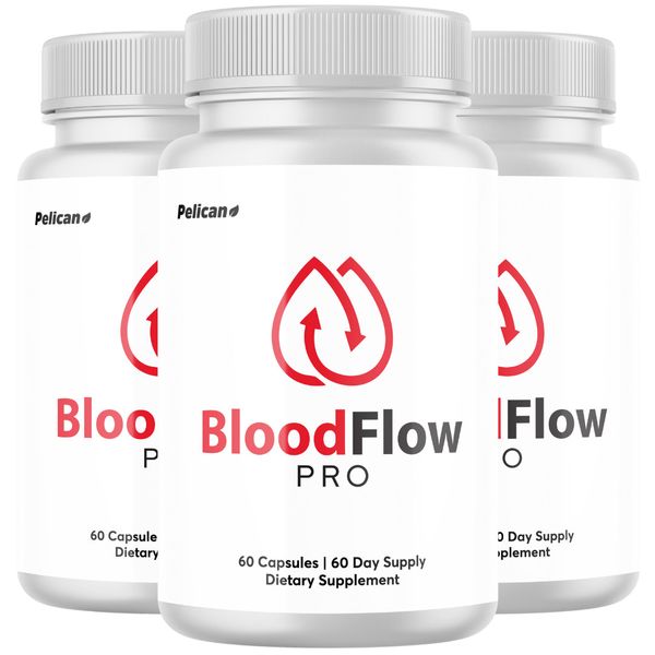 BloodFlow Pro- Blood Support- 3 Bottles- 180 Capsules