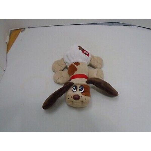 POUND PUPPIES 2019 HASBRO DOG DIAPER TAN BROWN SPOTS EARS NEWBORN 8" PLUSH DOLL