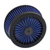 Air Cleaner Intake Filter Element Replacement For Harley Touring Softail XL Blue