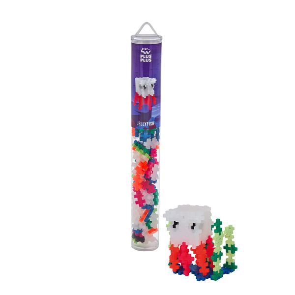 Plus-Plus Jellyfish Tube Mix (100 pcs)