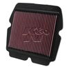K&N HA-1801 Motorcycle Replacement Air Filter Red