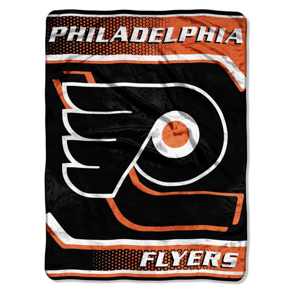 The Northwest Company Officially Licensed NHL Plush Raschel Throw Blanket, 60" x 80