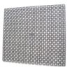 Whitefurze Grey Square Sink Mat Drainer 35 x 39 Centimeter