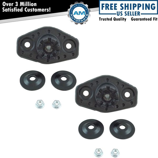 Rear Upper Shock Strut Mount Pair Driver & Passenger Sides for Malibu G6 Aura