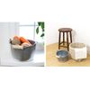 Matsunoya Galvanized Bean Bucket (Large) Made in Japan