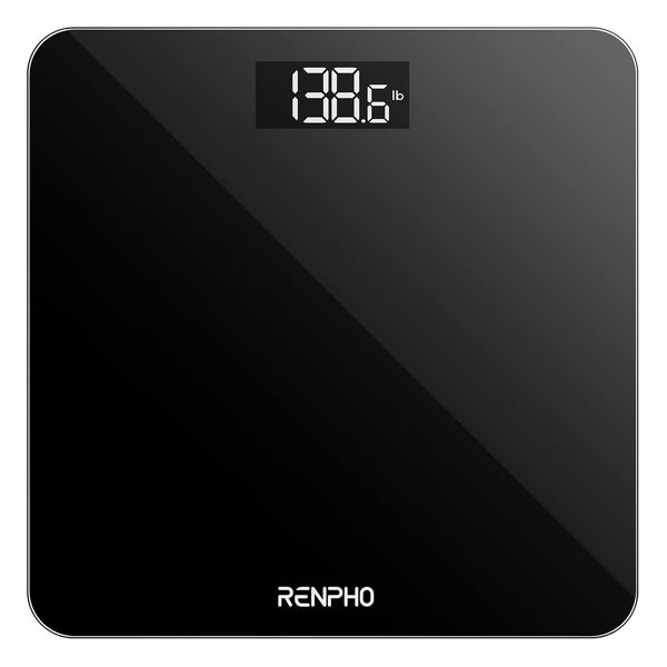 Digital Bathroom Scale Highly Accurate Body Weight Scale with Lighted LED Dis...