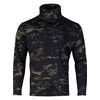 Viper TACTICAL Tactical Roll Neck Top V-Cam Black 3XL