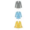 Simplicity Pattern S8844 Miss Petite Unlined Blazer, U5 (16-18-20-22-24)