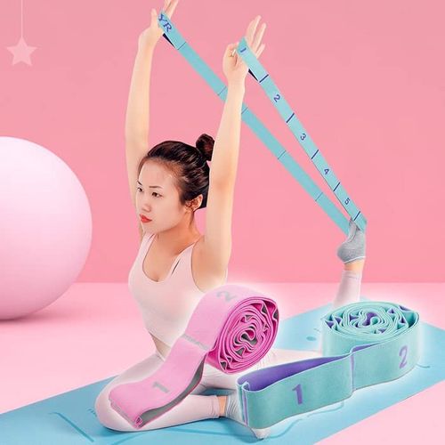 Stretch Bands for Rhythmic Gymnastics, Ballet Lessons, 10 Levels, Stretch, Elastic Band, Yoga, Exercise, Elastic Bands, Pink