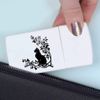 'Cat Sitting on Branch ' Pill Box with Tablet Splitter (PI00030171)
