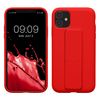 kwmobile Apple iPhone 11 Case - Smartphone Stand Protective Case Smartphone Cover TPU Case - Red