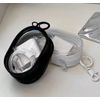 Portable Mini Transparent Zipper Storage Bag, Compact Multi-Function