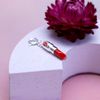 Tuscany Silver Damen Charm Sterling Silber Rot Lippenstift