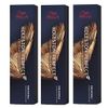 3 x Wella Koleston Perfect ME+ 4/00 medium brown natural intensive 60 ml