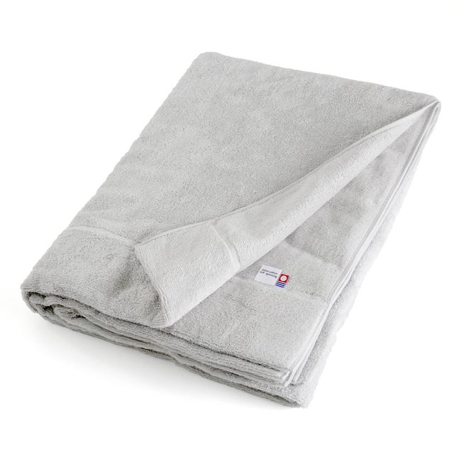 oruta Imabari Certified Towel Blanket, Soft Pima Air Blanket, 55.1 x 74.8 inches (140 x 190 cm), Made in Japan (Gray)