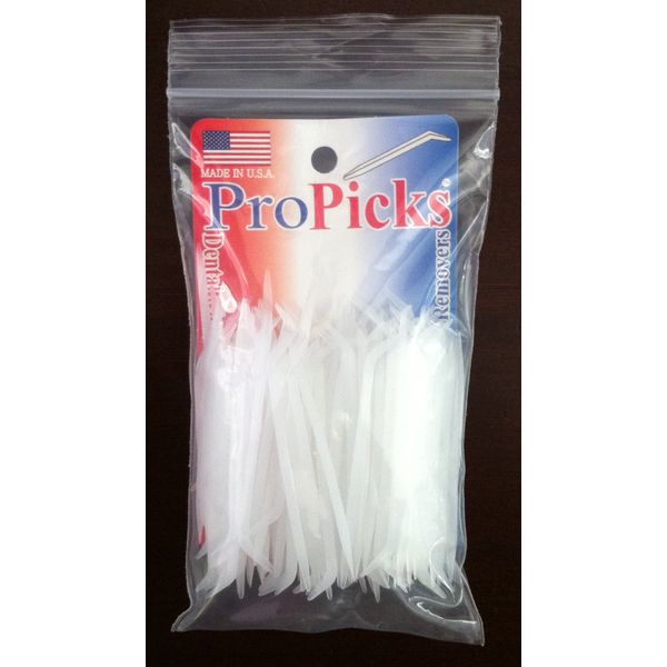 Armonds ProPicks Plastic Toothpicks, 1 Pouch Bag