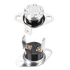 2Pcs Temperature Control Switch Thermostat 105°C 10A Normally Closed NC