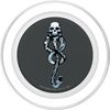 Harry Potter Voldemort Death Eater Tattoo PopSockets PopGrip for MagSafe