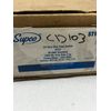 Supco ST103 24-Hour Dial Time Timer Switch DPST 120/277 40A Res. (120V Clock)