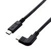 Elecom DGW-CCL40BK USB-C to USB-C 4.0m L Shaped USB Cable for Camera Connection (Type-C Type)