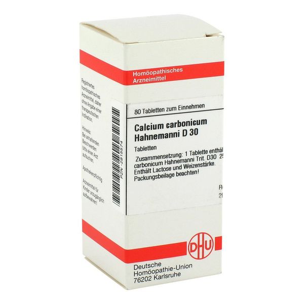 DHU Calcium Carbonicum Hahnemanni D30 Tablets, Pack of 80 Tablets