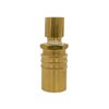 Quick Disconnect Mold Coolant Coupler 3/8” Body x 3/8” Hose Barb Brass