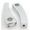 Topteng 5.5 Inch Billet Chrome 1 Inch Bars Riser Pull Back 1.25 Inch for Hon-da Shadow Intruder VTX