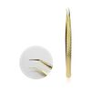 Crystal Lashes Tweezers Model 02 Gold